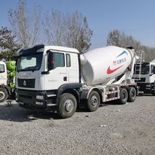 现货出口库存新车混凝土搅拌罐车12方SITRAK水泥罐车出口中东中亚