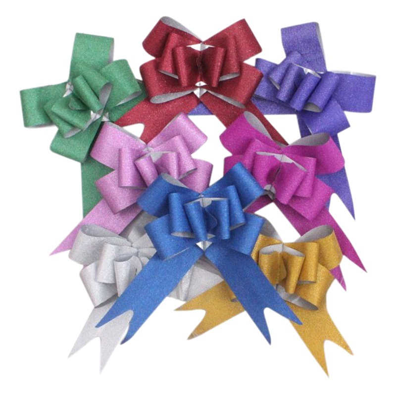 45 monocromo helado cristal brillo película mate chino arco mano-Tirado flor nuevo coche decoración caja de regalo de boda