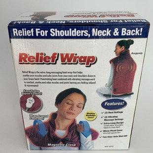 Relief Massaging Heat Wrap Hot Compress Massage Shawl Massage Back Neck Shoulder Circumference Manufacturer