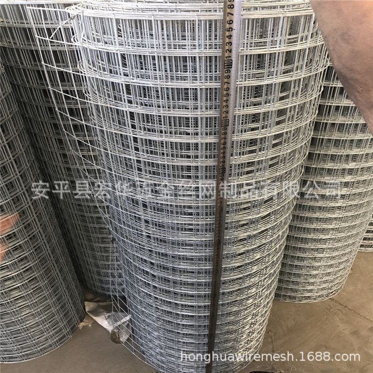 1/2‘’x1mx25mx10kg电焊网，镀锌电焊网厂家供应铁丝网