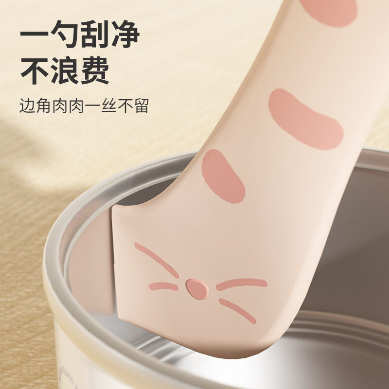 Cuchara de lata para gatos, abrelatas, caja de conservación fresca, tapa de sellado para gatos enlatados para mascotas, tapa de sellado para cucharas para perros, tapa de sellado