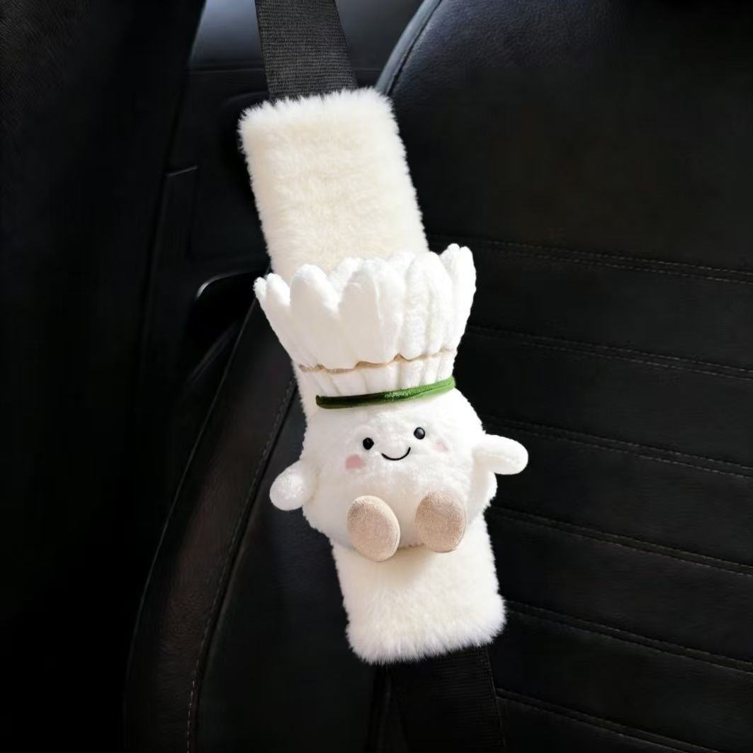 Car Seatbelt Shoulder Pad Accessories, Anti-Neck Strangulation, Cute Badminton Car Interior Decorations, Seatbelt Cover, Anti-Wear