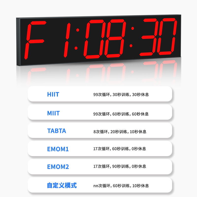 【源工場】多機能大画面led試合専用電子タイマーマラソンジム|undefined