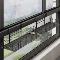 ベランダの靴干し棚の神器の盗難防止の窓の手すりの窓の外のハンガーの窓の窓の窓の室外の干しサンダルの棚