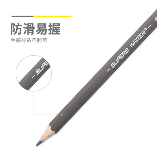 MARCO Marco 4220E4A skin-friendly lacquer head pencil lead-free poison belt rubber student wooden pencil wholesale