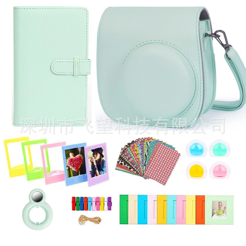 2023 Amazon Hot-selling Clone mini 12 Camera Bag 108 Page Album Photo Frame Filter Sticker 7 in 1