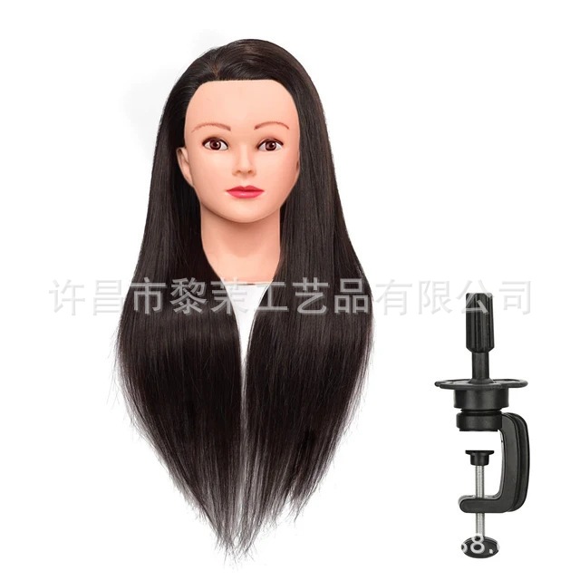 Xuchang Take Factory Comercio exterior Venta caliente Modelo Cabeza Cabeza Cabeza Cabeza de entrenamiento Cabeza trenzada Cabeza trenzada Cabeza de entrenamiento Cabeza trenzada de 26 pulgadas