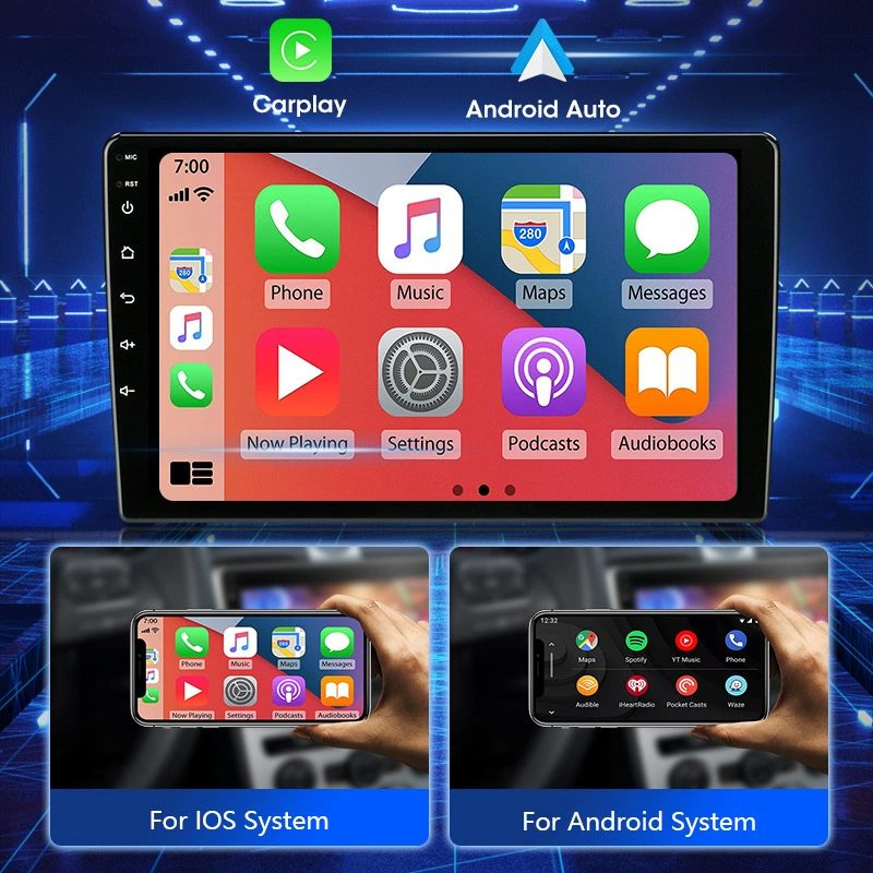 [2 Din Android 12 с возможностью быстрой замены C4 C-Triomphe Quatre]