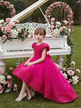 L 69654 Girl's Floral Puffy Dress Ůͯ����ȹ �W���羳