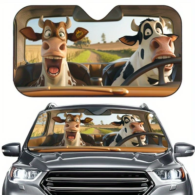 to Install and Store, Sun shade - 130cm70cm-big-cow