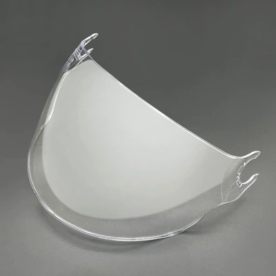 Of562 Helmet Lens Adapts to Airflow Electroplated Sunscreen Motorcycle Helmet Mirror Base Fixed Ring Cover (Dəbilqə (Kaska) aksesuarları) - of562-transparent