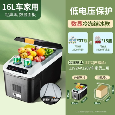 Mini Small Household Dormitory | Soyuducular - quick-freeze-ice-16l-compressor-modelcar-home-use