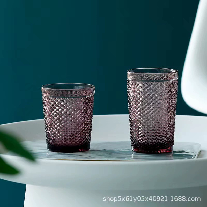 Фабрика прямых продаж стеклянные бытовые цветовые материалы, утолщенные чашки для воды, стакан для полоскания рта, стакан для сока, чашка для чистки зубов, кружка для пива