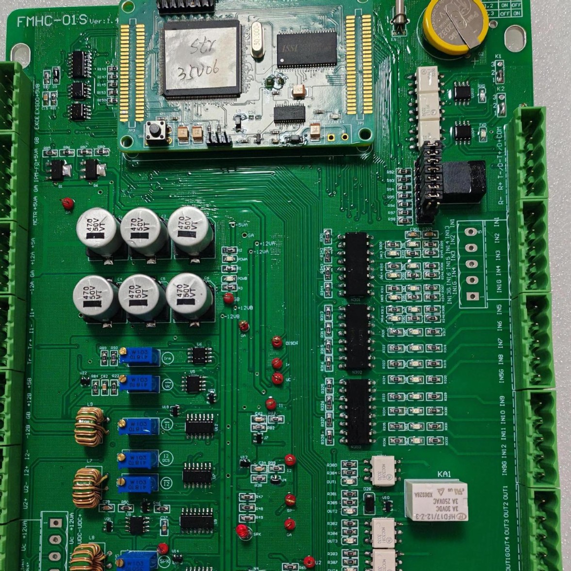 FMHC-01S 三代高频主板 龙净 电除尘高频高压 维修 上面检修