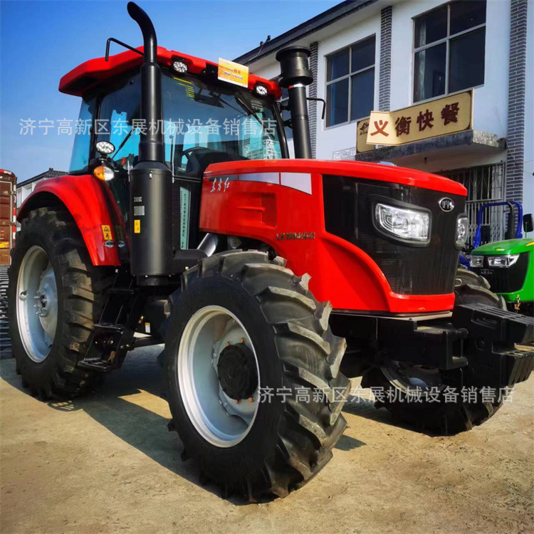 厂家热销东方红四驱四轮拖拉机 多缸轮式拖拉机 大马力旋耕犁地机