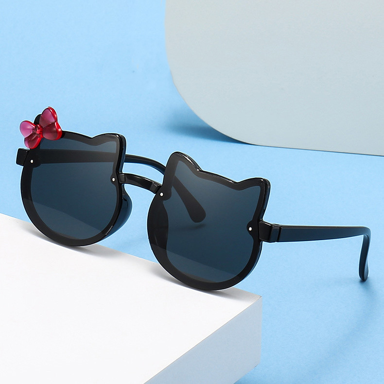 Gafas de sol ojo de gato para niños de Policarbonato con protección UV400 para viajes y fiestas image 1