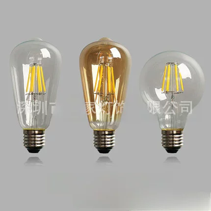 Retro LED creative lights, bulb, with screw socket, direct factory sales