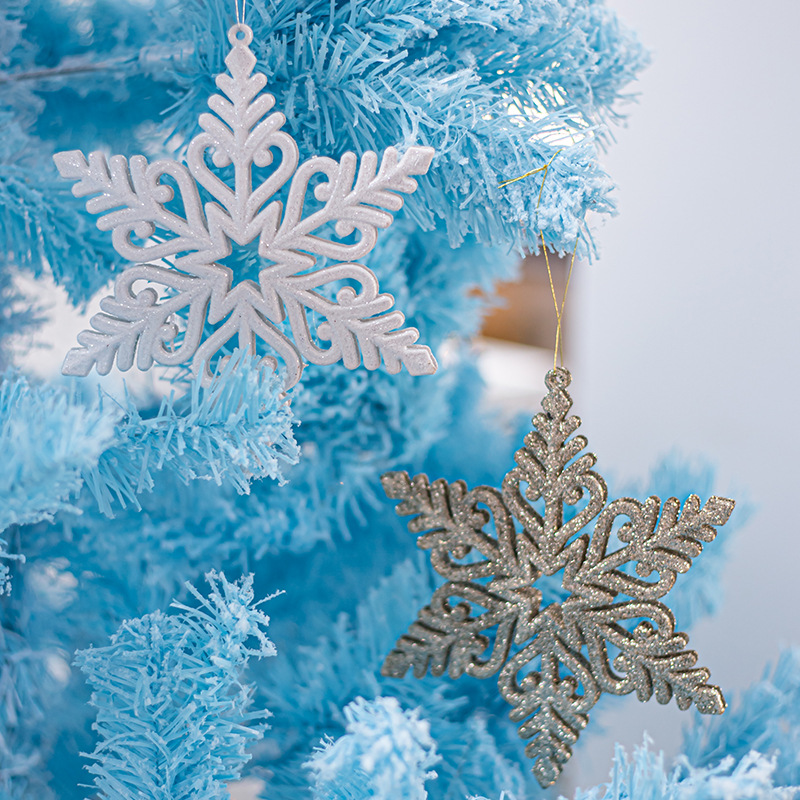 Yazi personalizado decoración de Navidad colgante de plástico regalos navideños reloj navideño guirlandas colgante DIY al por mayor