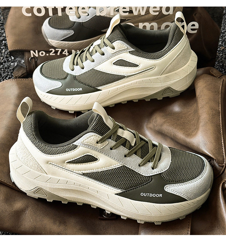 Giày thể thao nam cỡ lớn form rộng 4E đế dày nhẹ, giày sneaker cổ thấp thoáng khí — K 806m màu, K806 màu đen, K806 xanh quân đội chi tiết 25