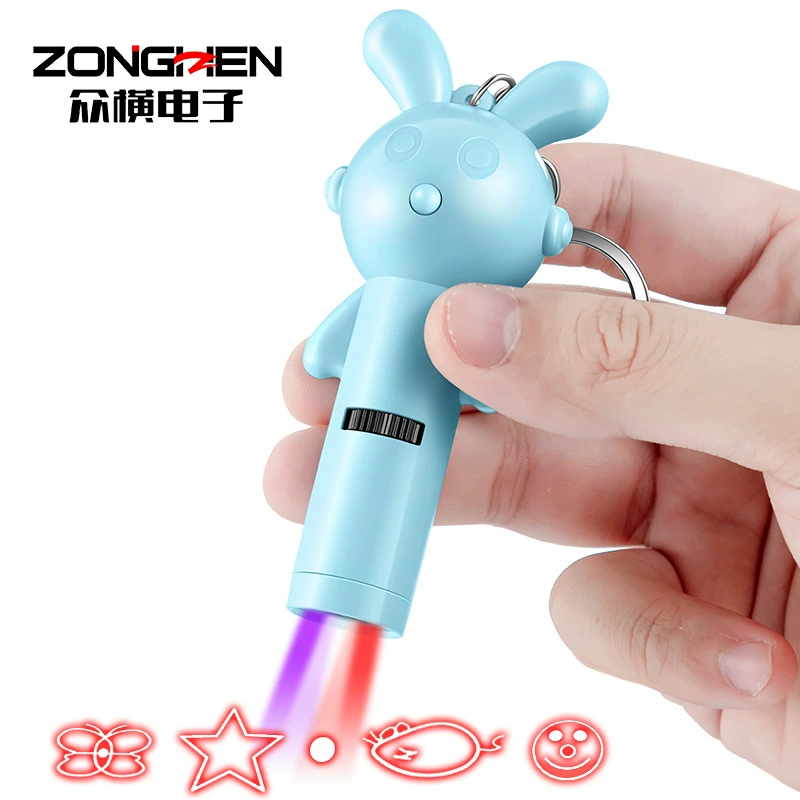 Лазерный забавный кот инфракрасный маленький портативный брелок многофункциональный зарядный кот забавный кот питомец забавный кот ручка