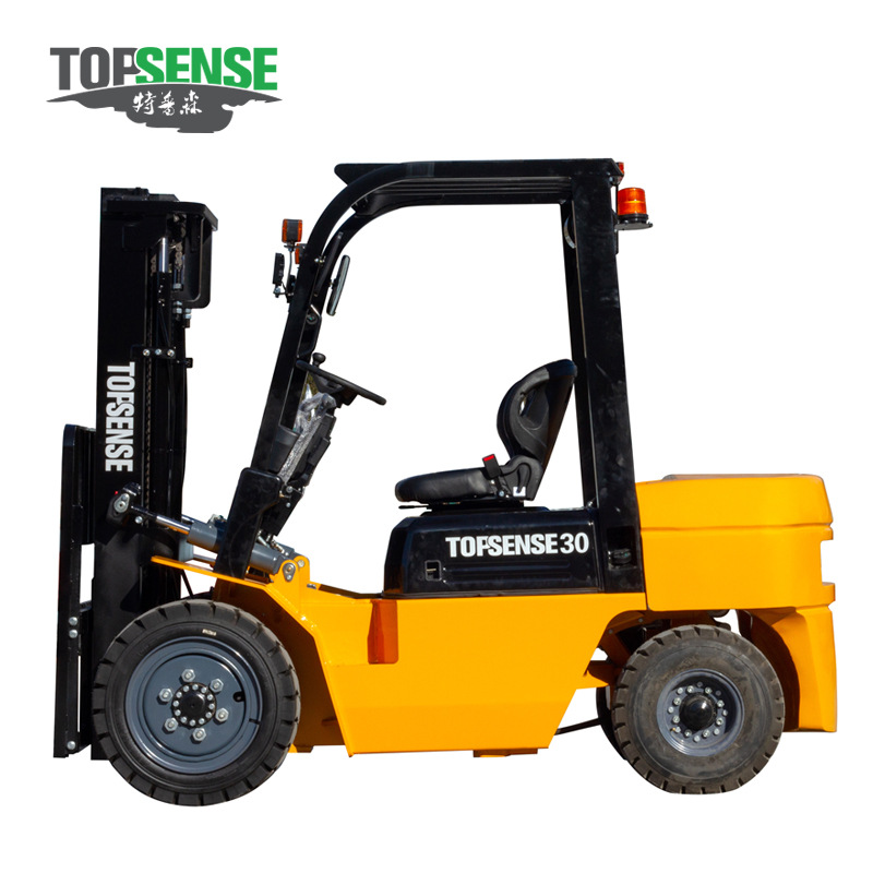 2025特普森全新3.0吨内燃式四轮叉车物流工厂内货物搬运装卸铲车