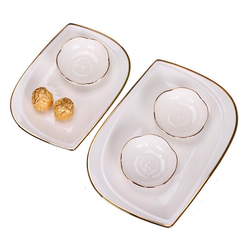 Small ceramic plate, condiment plate, soy sauce and vinegar plate, round food plate, snack plate, chili sauce plate, vinegar plate, commercial use.