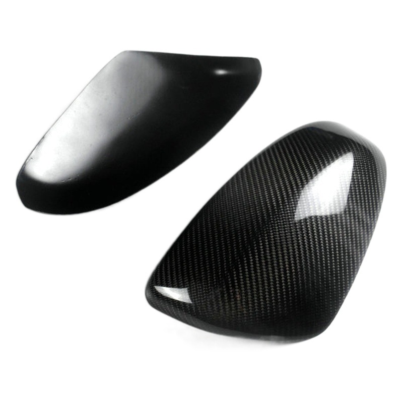 Adecuado para 09-19 Nissan 370Z Z34 fibra de carbono espejo Shell modificación revertir espejo retrovisor cubierta reflector cubierta etiqueta