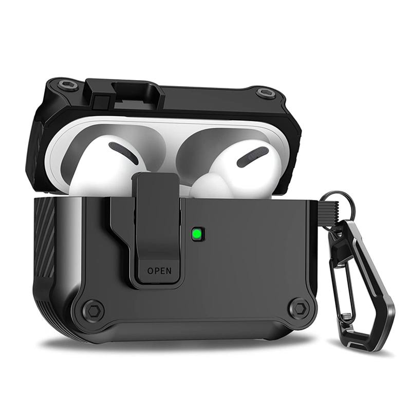AirPods Pro3 Earphone Case Is Suitable for Apple's 3Rd Generation Protective Case, Airpods4 Automatic Pop-Up Cover, Pro 2Nd Generation