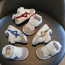 小溜寶秋季0-3歲男女童鞋軟底嬰兒學步鞋透氣防滑寶寶鞋子春秋