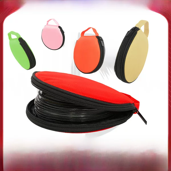 Car CD Bag Storage Disc Storage Box Large Capacity Oxford Cloth Car CD Bag Board Household Car Round Disc Bag