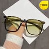 Fashionable sunglasses, advanced glasses, sun protection cream, gradient, new collection, high-quality style, UF-protection