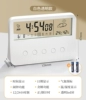 White upgraded transparent model [Time/ temperature and humidity/ weather]