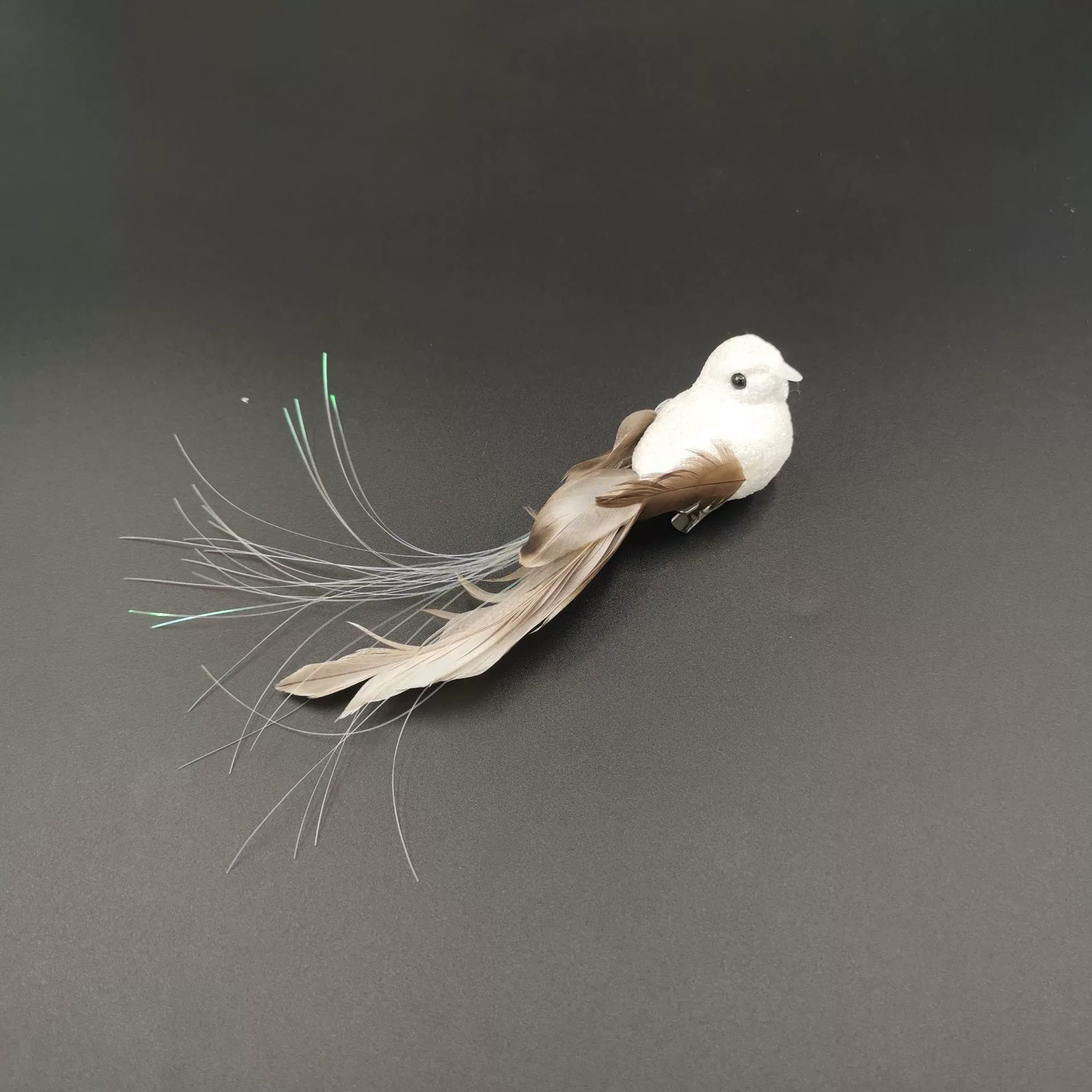 Рождественский белый глянцевый порошок Моделирование птицы/Птица Эдельвейс/Специальная цена 1,2 юаня