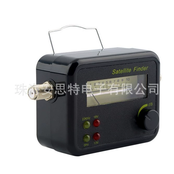 SF9504 желтый на черном фоне спутниковый сигнал поиска SAT finder