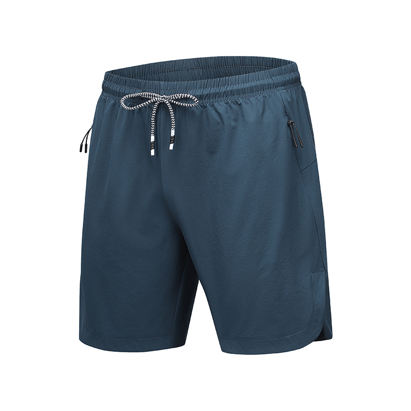 2025 verano transfronterizo nuevo estilo pantalones de seda de hielo real pantalones casuales verano hombre secado rápido transpirable en vivo pantalones cortos de seda de hielo deportes