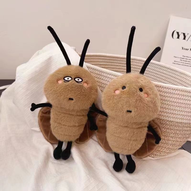 ゴキブリぬいぐるみ、小強人形、醜くてかわいい人形、創造的で面白い広東省の特別な誕生日|undefined