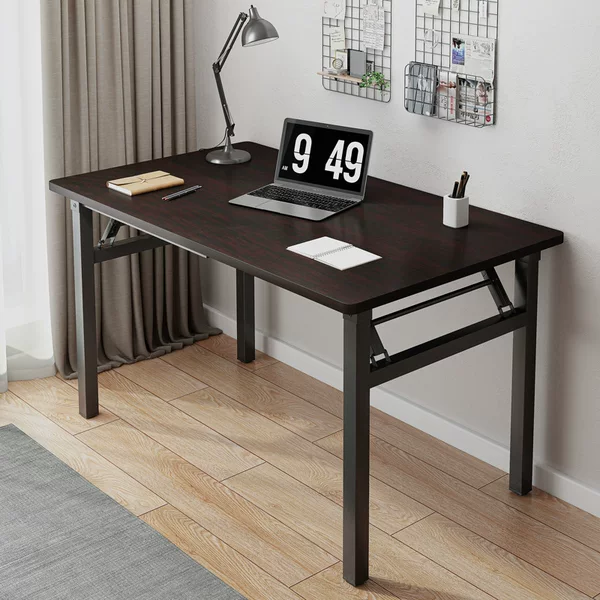 Folding Table for Setting up a Nail Art Stall, Outdoor Table for Training, Simple Dining Table for Home or Rental Use, Long Desk