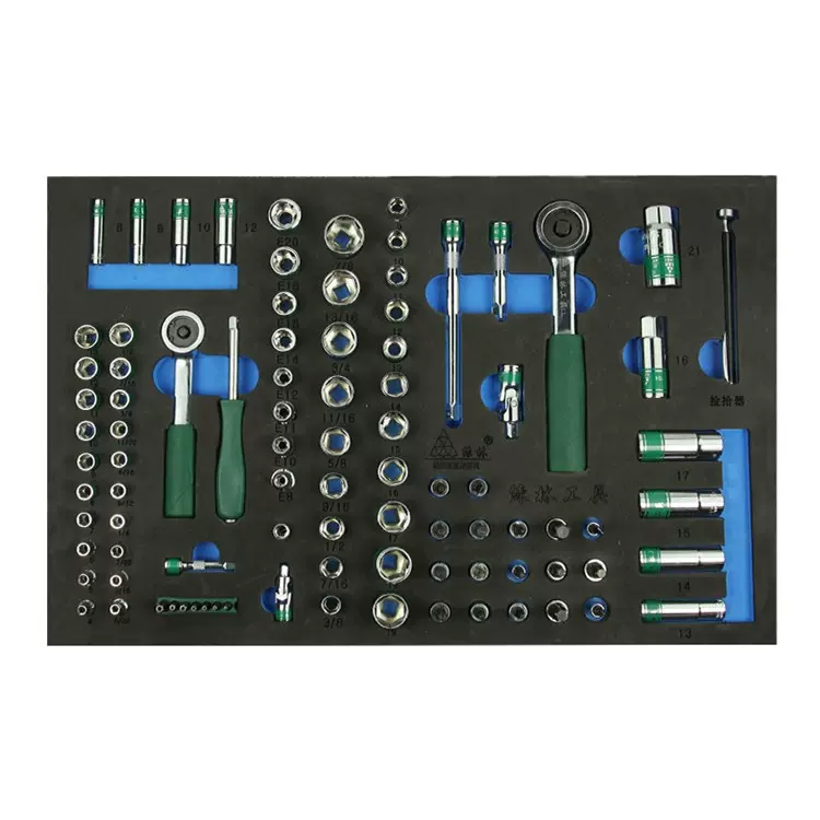 上下双层双色精密仪器包装内衬 EVA泡棉固定减震盒子 相机包装盒