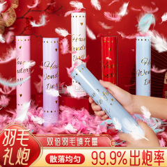 礼砲は噴花筒を持って誕生日に結婚してプロポーズします。