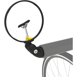 Bicycle convex rearview mirror mountain road bike foldable universal reflector riding equipment
