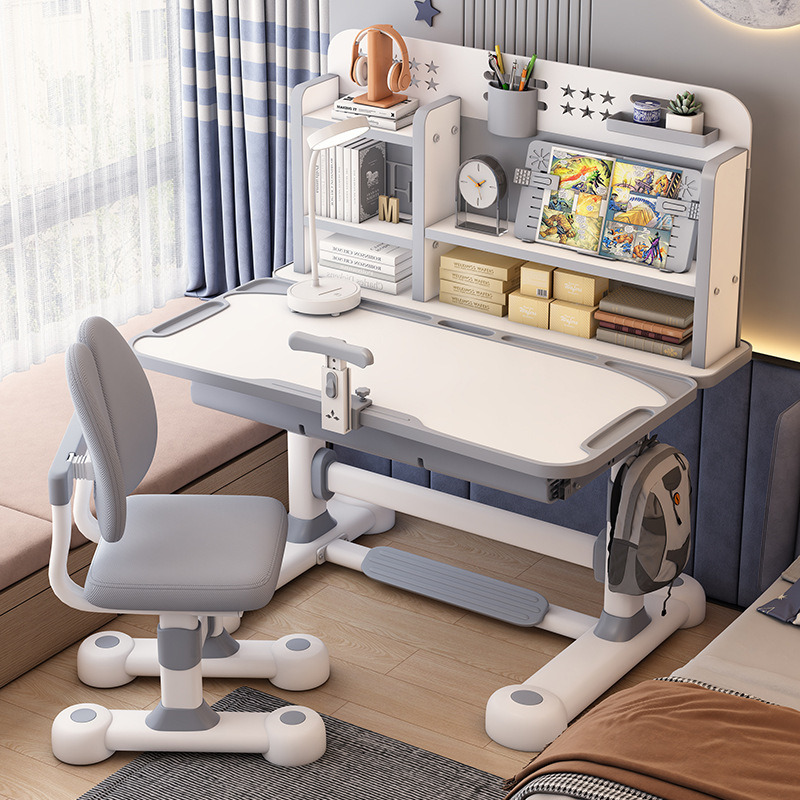 Children's Learning Table Home Liftable Primary School Student Guidance Training Course Writing Desk School Desks and Chairs suit Children's Learning Table Home Liftable Primary School Student Guidance Training Course Writing Desk School Desks and Chairs suit