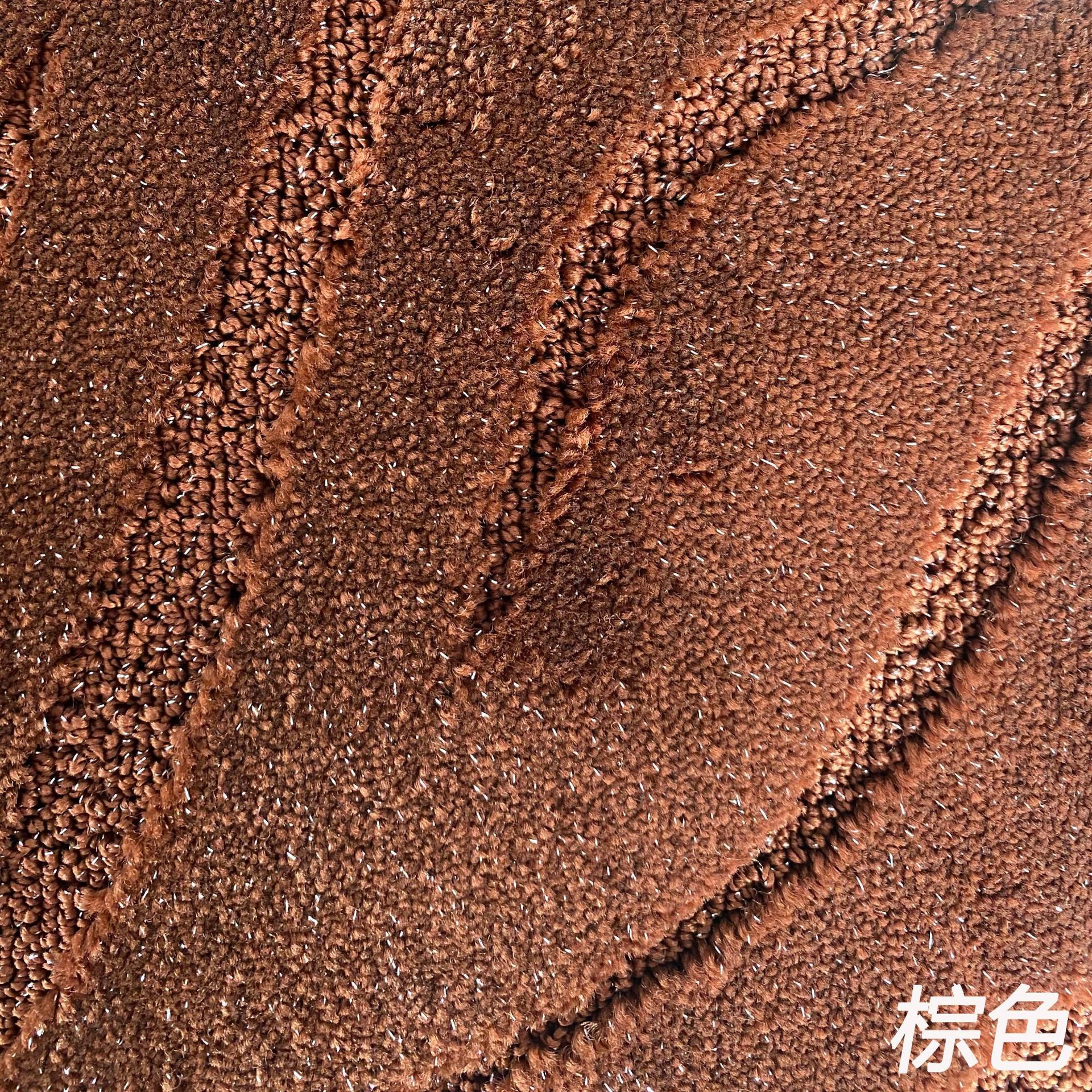 Manufacturer Supplies Galaxy Blanket Jacquard Upper Layer Floor Mats, Car Rear Seat Mats, Wave Pattern Car Roll Mats for Automotive Use