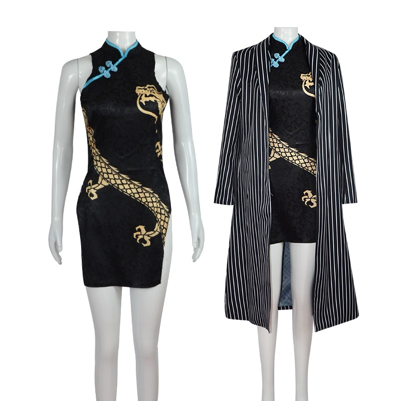 Cheongsam, gym suit, cosplay