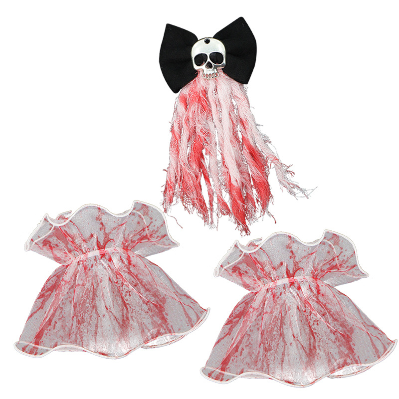 Nuevo Halloween Hot Hot Horror Set Blood Hairpin Bracelet Ball Disfraz Show Prop Factory Source