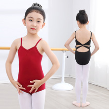 夏季女童練功服舞蹈服裝兒童芭蕾舞吊帶幼兒連體體操服