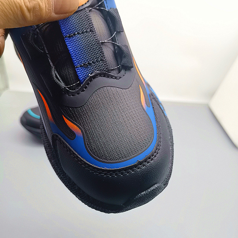 Zapatos de corrida de cuero de carbono de algodón primavera y otoño zapatos de corrida de niños zapatos de niños zapatos de niños grandes zapatos de estudiantes