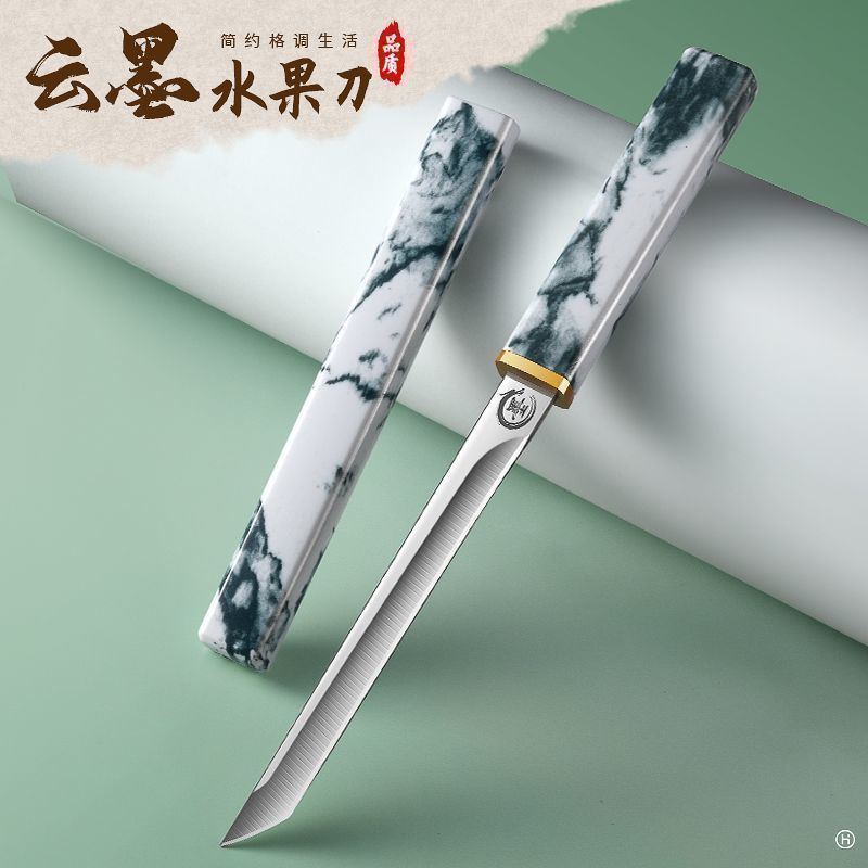 【送料無料】Yunmo フルーツナイフ 家庭用ナイフ 鋭利な高硬度ナイフ ポータブルモンゴルハンドハンドル肉ナイフ インターネットセレブ|undefined