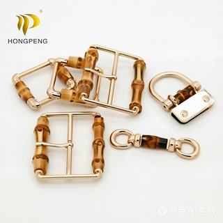 加工定制时尚个性金属竹节针扣 风衣鞋帽腰带箱包扣子大衣装饰扣