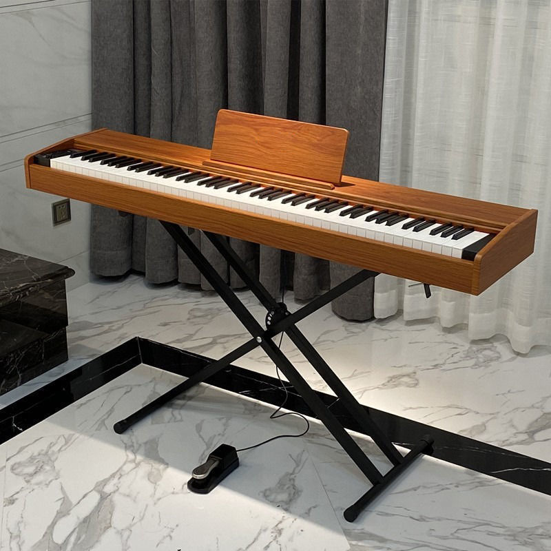 Piano eléctrico de 88 teclas, martillo de acero eléctrico, piano vertical de grado profesional, piano electrónico, piano digital inteligente electrónico