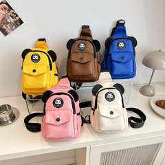 Cute Baby Backpack Lightweight Boys Chest Bag Outing Leisure Children Multifunctional Backpack Parent-Child Girl Travel Bag